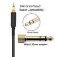 thumbnail image 3 of Black Replacement Spring Cable Extension Cord For AKG K141 K171 K175 K181 K240 Q701 Accessory Part, 3 of 7