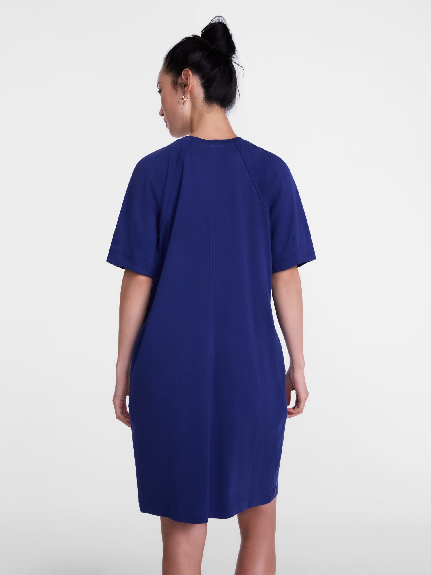 Scenario Women's and Women's Plus Mini Dress with Short Raglan Sleeves, Sizes XS-4X