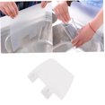 thumbnail image 3 of BESTYASH Resin Sink Splashback 28x24x1cm Transparent 1Pcs for Brushing Teeth and Kitchen Use, 3 of 8