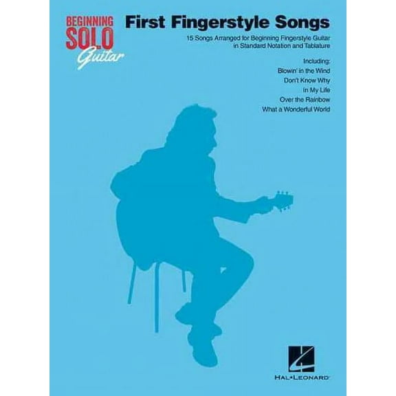 Hal Leonard First Fingerstyle Songs - Beginning Solo Guitar