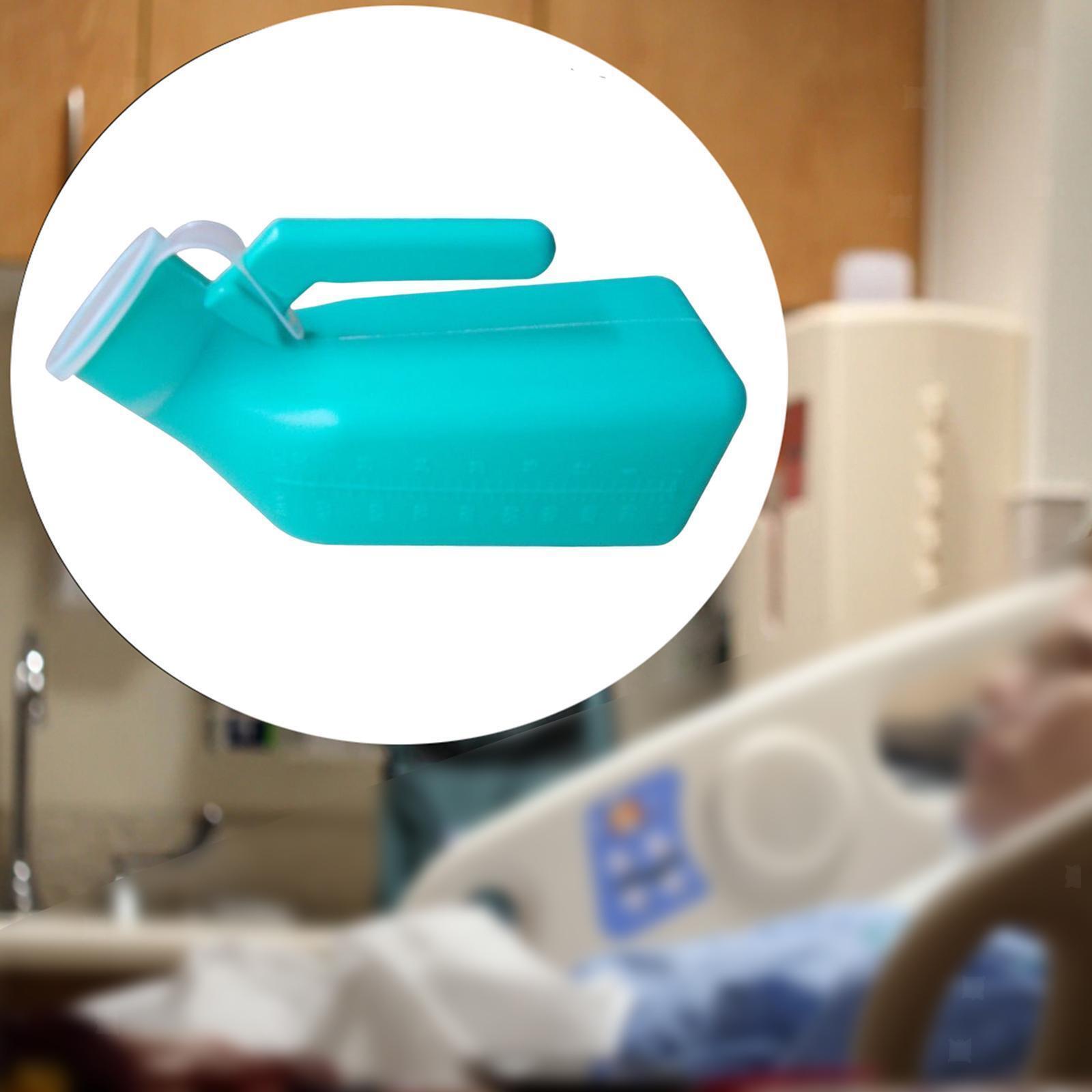 Male Urinal Handle Bedpan Sturdy Potty Portable Urine Bottle Bedside