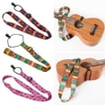 thumbnail image 4 of Adjustable Guitar Strap Ukulele Accessory Ethnic Style Polyester Guitar Belts Ukulele Strap Guitar 2, 4 of 6