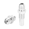 thumbnail image 4 of 6AN Flare To 1/4NPSM Adapter Fitting, Hand Polished Finishes Car Accessories Connector Practical Anodized High Strength  for Automobile, 4 of 8