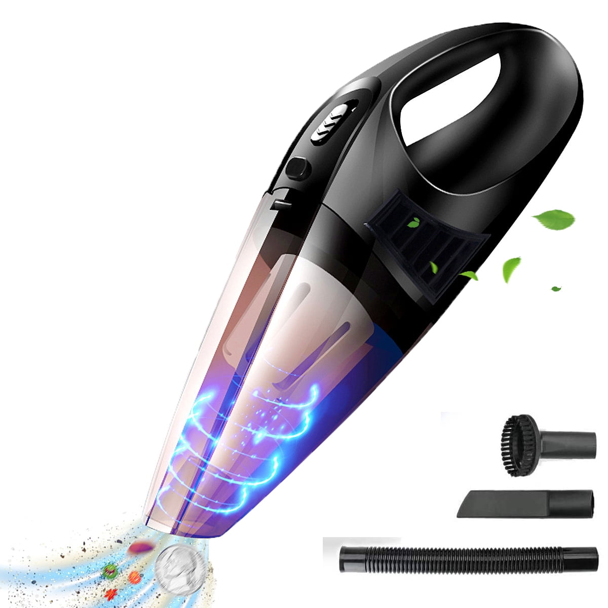 Car Vacuum, 3200PA Corded Small Vacuum Cleaner, High Power, Wet Dry Use