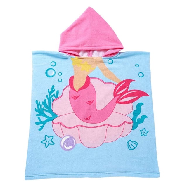 Toalla De Baño Con Capucha Para Playa ó Natación Para Niños Dara Baby Beb002