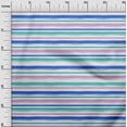 thumbnail image 3 of oneOone Cotton Cambric Dark Blue Fabric Stripes Sewing Craft Projects Fabric Prints By Yard 56 Inch Wide, 3 of 4