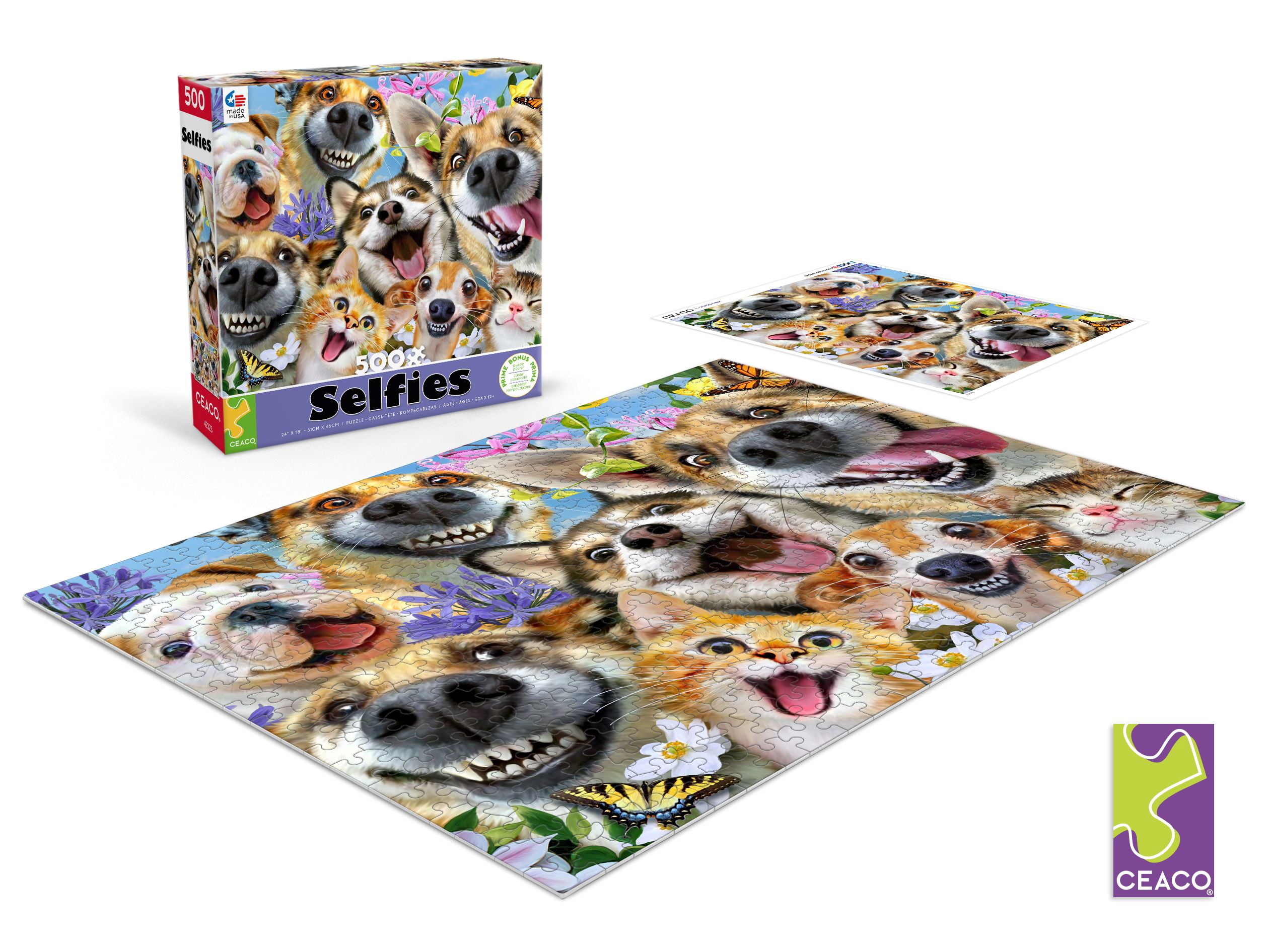 Ceaco Companion Selfies Howard Robinson 300 Piece Interlocking Jigsaw Puzzle