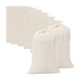 thumbnail image 1 of 20 Pieces Large Muslin Bags Cotton Drawstring Bags,Tea Brew Bags (8 X 12 Inches), 1 of 7