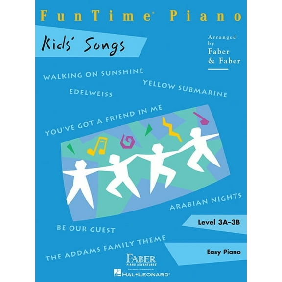 Funtime Piano Kids' Songs - Level 3a-3b, (Paperback)
