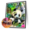 thumbnail image 2 of Taladro de diamante Madre e hijo Pandas 5D Pintura DIY Decoración redonda completa (L3652) FLhrweasw Nuevo, 2 of 9