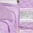 thumbnail image 2 of Teler Weighted Blanket for Kids（40 x 60，7lbs）Weighted Lap Blanket,Purple, 2 of 7