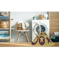 thumbnail image 2 of Ahgly Company Machine Washable Indoor Rectangle Transitional Yellow Area Rugs, 5' x 8', 2 of 7