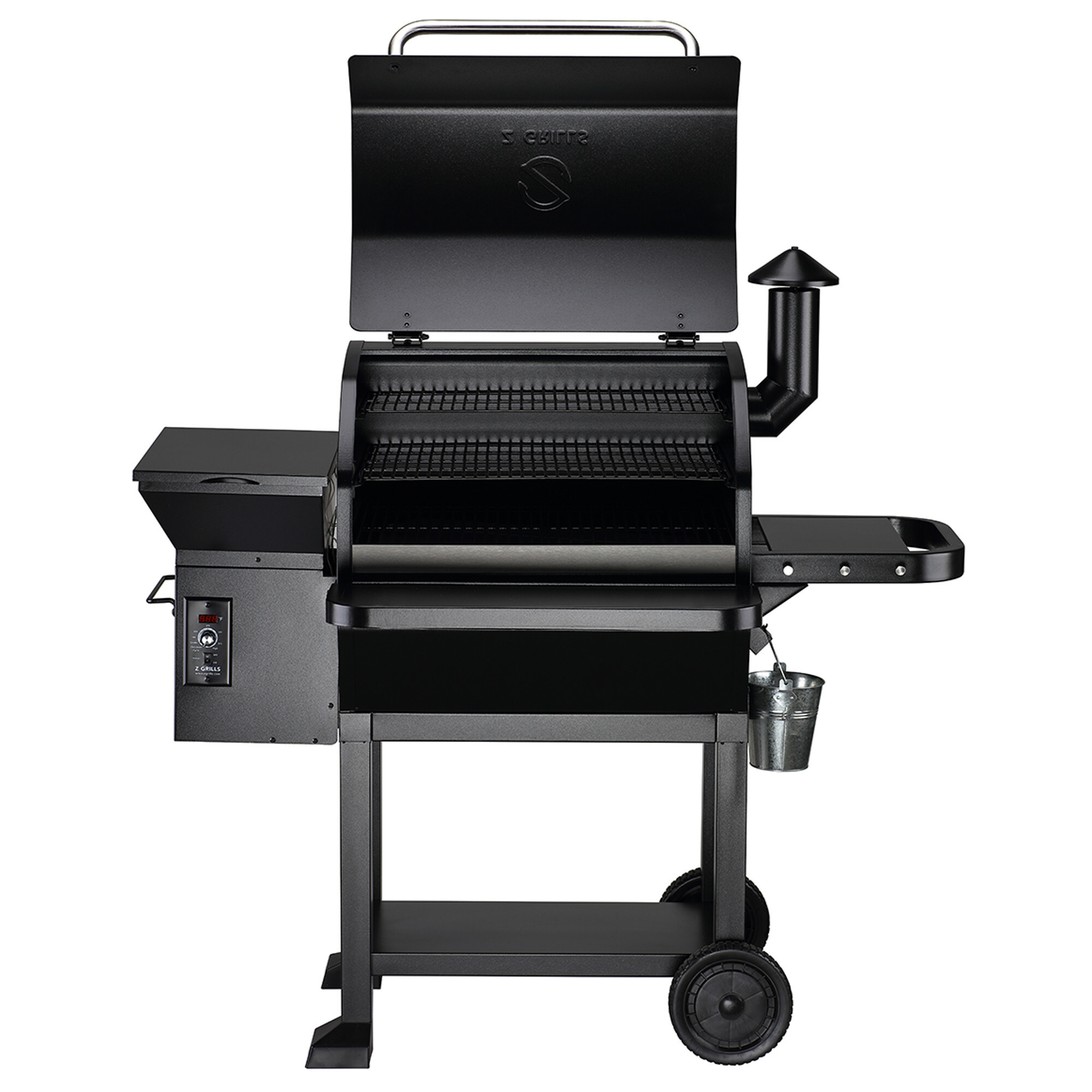 Z GRILLS ZPG-10002B 1060 sq. in. Wood Pellet Grill and Smoker 8-in-1 BBQ Black - image 3 of 12