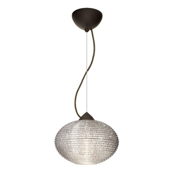 Besa Lighting - Pape 12-One Light Cord Pendant with Flat Canopy-11.75 Inches
