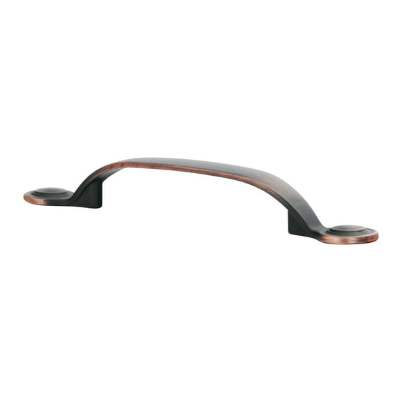 ROK Hardware 5 pk Classic Saturn Style 3-3/4" Hole Center, Brushed Oil Rubbed Bronze, Cabinet Hardware Pull/Handle