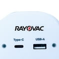 thumbnail image 3 of RAYOVAC Portable Surge Protector Wall Tap with Phone Holder, 1 AC Outlet, and 2 USB Ports, PN201, 3 of 5