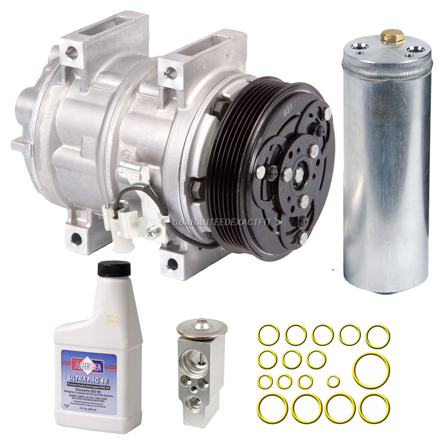 For Volvo V70 2001 OEM AC Compressor w/ A/C Repair Kit