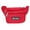 Red, variant on Durable Polyester Fabric Waist Pack (Pack of 5), White