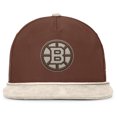 thumbnail image 2 of Men's Fanatics Brown/Cream Boston Bruins Reminisce Vintage Adjustable-Hat, 2 of 4