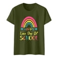 thumbnail image 5 of Daznico Hauts pour Femmes, Hauts d'Été pour Femmes, T-Shirts Graphiques, Vêtements d'Été à Manches Courtes, T-Shirts pour Femmes, Chemises pour Femmes, 5 of 5
