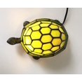 thumbnail image 4 of Tiffany Tortoise Night Light HMJ8049 Stained Glass Green Turtle Table lamp-Robert Louis Tiffany, 4 of 5