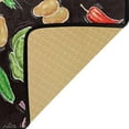 thumbnail image 5 of Vegetables Pattern Pepper Kitchen Mats Washable Long Floor Runner Rug Non-Slip Fatigue Area Rugs Potato Carrot Cabbage Absorbent Doormat Cushioned for Farmhouse Home Bath Indoor Outdoor Decor 39x20, 5 of 6