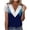 #0271-Multicolor, variant on Pounoo Short Sleeve Shirts for Women Floral Hollow Out Textured V Neck Top Boho Print Curved Hem Top Relaxed Fit Top Summer Casual Outfits Gift