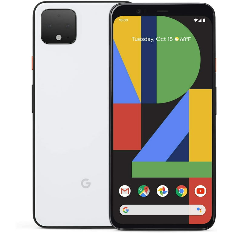 Google Pixel 4 G020I 64GB/128GB Smartphone Unlocked - 128 GB, Orange, Used