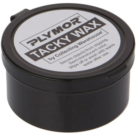 Plymor Tacky Wax Adhesive Sticky Putty, 2.4 ounce