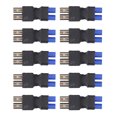 thumbnail image 3 of 10 Uds EC3 adaptador macho a hembra conector de batería RC para modelos de barcos de aviones de coche, 3 of 12