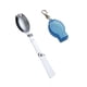thumbnail image 1 of Naiovety Cubiertos para acampar de acero inoxidable, cubiertos portátiles, lavables, suaves, plegables, para exteriores, vajilla con estuche de Cocina y Comedor 1.2mm Spork Azul Naiovety HA075279-07, 1 of 6
