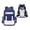 Blue, variant on Ergonomic Air-Cushion Backpack with Multi-Compartments & Chest-Armor Design – Large Capacity Daypack for Classroom, Library, Travel, and Daily Use