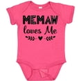 thumbnail image 3 of Inktastic My Memaw Loves Me Boys or Girls Baby Bodysuit, 3 of 5