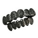 thumbnail image 2 of Boca de metal de cobre personalizada con 6 flores superiores e inferiores talladas para Joker, Halloween Negro, 2 of 6
