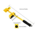 thumbnail image 4 of Shoreew 5Pcs/Set Furniture Lifter Mover Tool with Crowbar Heavy Duty Furniture Mover with 4 Wheels Household Appliance Roller Furniture Moving Dolly Slider, 4 of 6