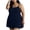 Navy, variant on yillto Womens Plus Size Pajamas Nightgowns Soft Comfy Summer Sleepwear Sleeveless Cami Tops Dress