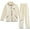 White, variant on Soft Knit Pajama Cozy Thermal Sleepwear Outfit For Cold Weather Comfort And Relaxation At Home Christmas pajamas for women set