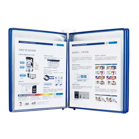 Giaone Wall Mounted Reference System Display Board with 10 Pocket