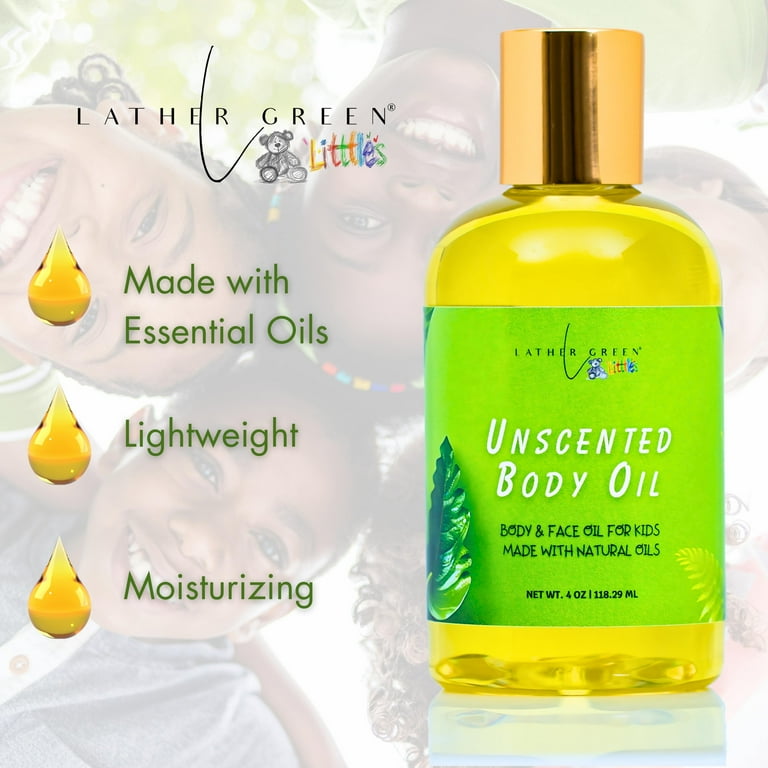 Unscented Kids Natural Body Oil - Deeply Moisturizes