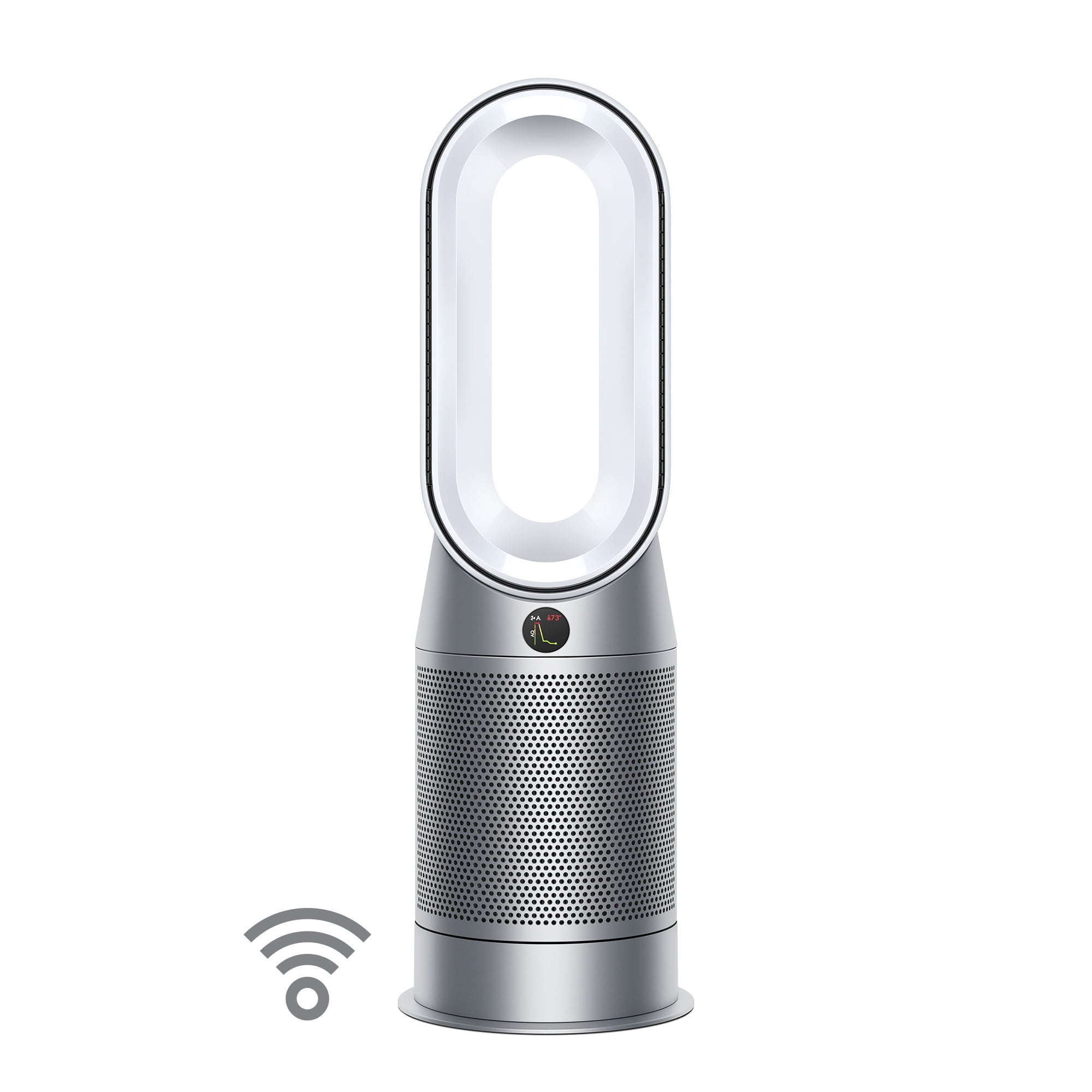 Restored Premium Dyson Hot+Cool™ Purifying Fan Heater HP07 | White/Silver