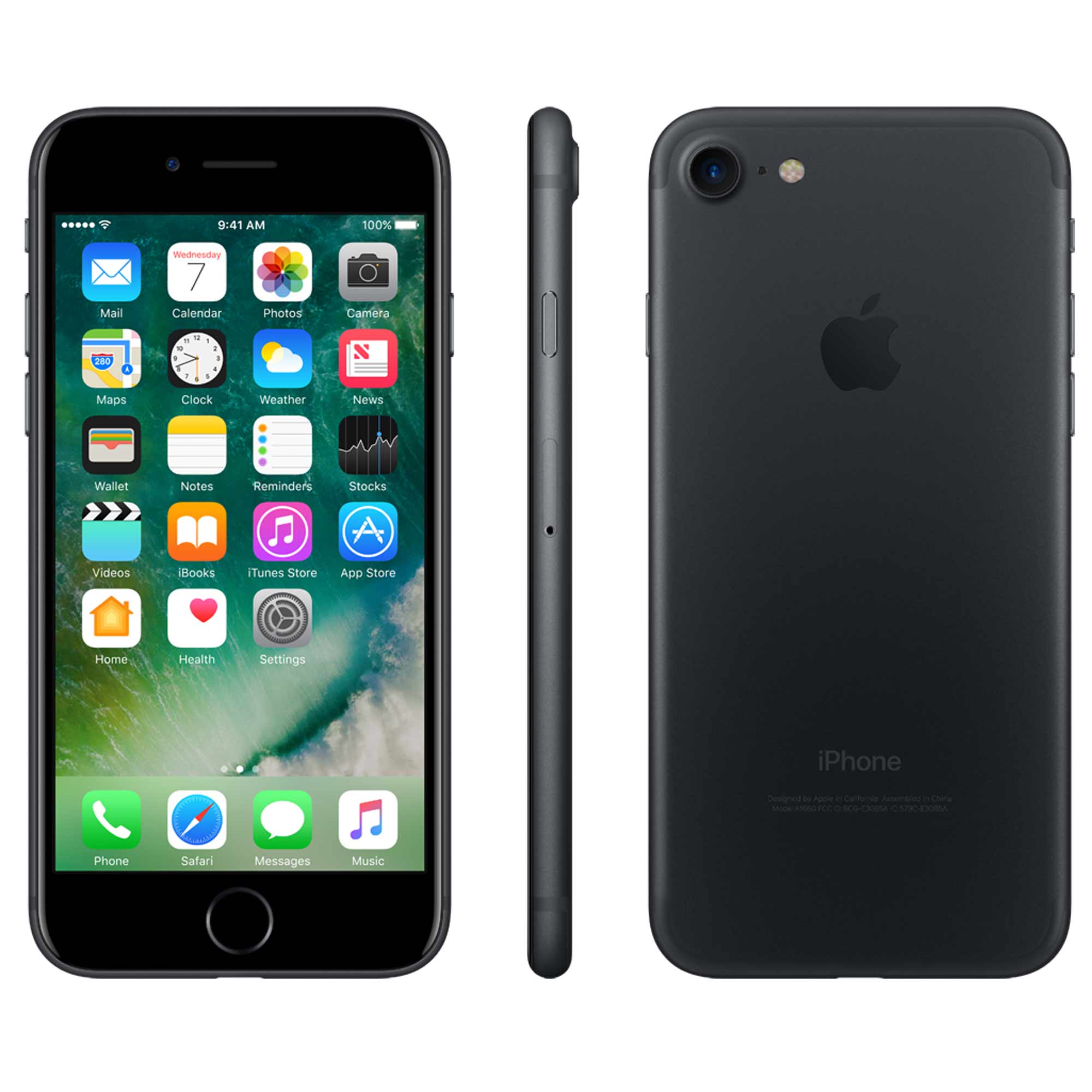 Apple iPhone 7 32GB GSM Unlocked - Black (Used) +Liquid Nano Screen Protector - image 5 of 5