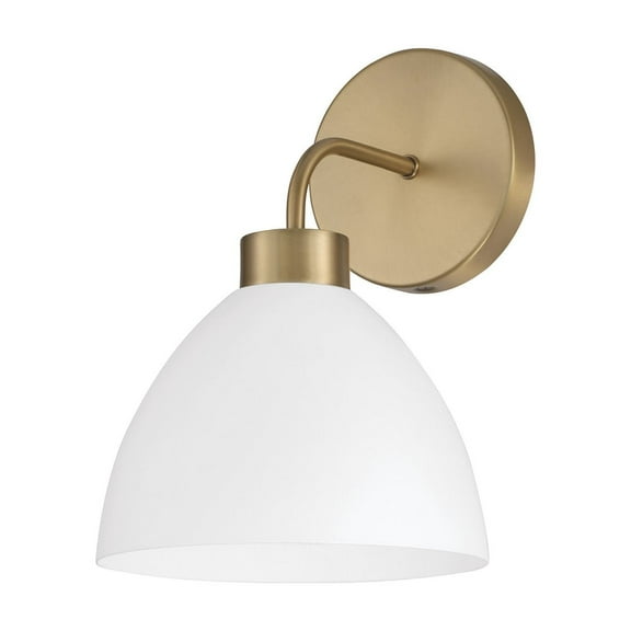 Capital Lighting 652011 Ross 11" Tall Bathroom Sconce - White