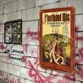 thumbnail image 4 of Placa Metal Vintage Fleetwood Pintura Hierro Rectangular Arte Pared 20 X 30 Cm, 4 of 9