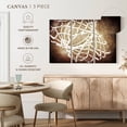 thumbnail image 5 of Elephant Stock Basketball Net Wall Art - Horizontal Multi Panel Canvas - Living Room Wall Decor - Sports Multi Panel - Gray And Brown Decor - 74" x 48", 5 of 8