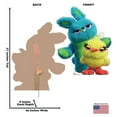 thumbnail image 2 of Ducky and Bunny (from Disney's Toy Story 4) Cardboard Stand-Up, 5ft, 2 of 4