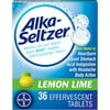 Alka-Seltzer Lemon Lime 36 Effervescent Tablets