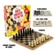 thumbnail image 3 of Juego Regal Games, tablero reversible de madera, ajedrez, tablero de ajedrez, 3 of 8