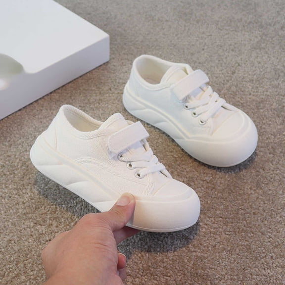 Girls Sneakers Low Top Casual Shoes for Kids Versatile Design Soft Sole Comfortable Athletic Footwear for Play Toddler Shows Girls Size 1 Wide Girls Shoes Size 2 Baby Shoes Girls Shoes Youth