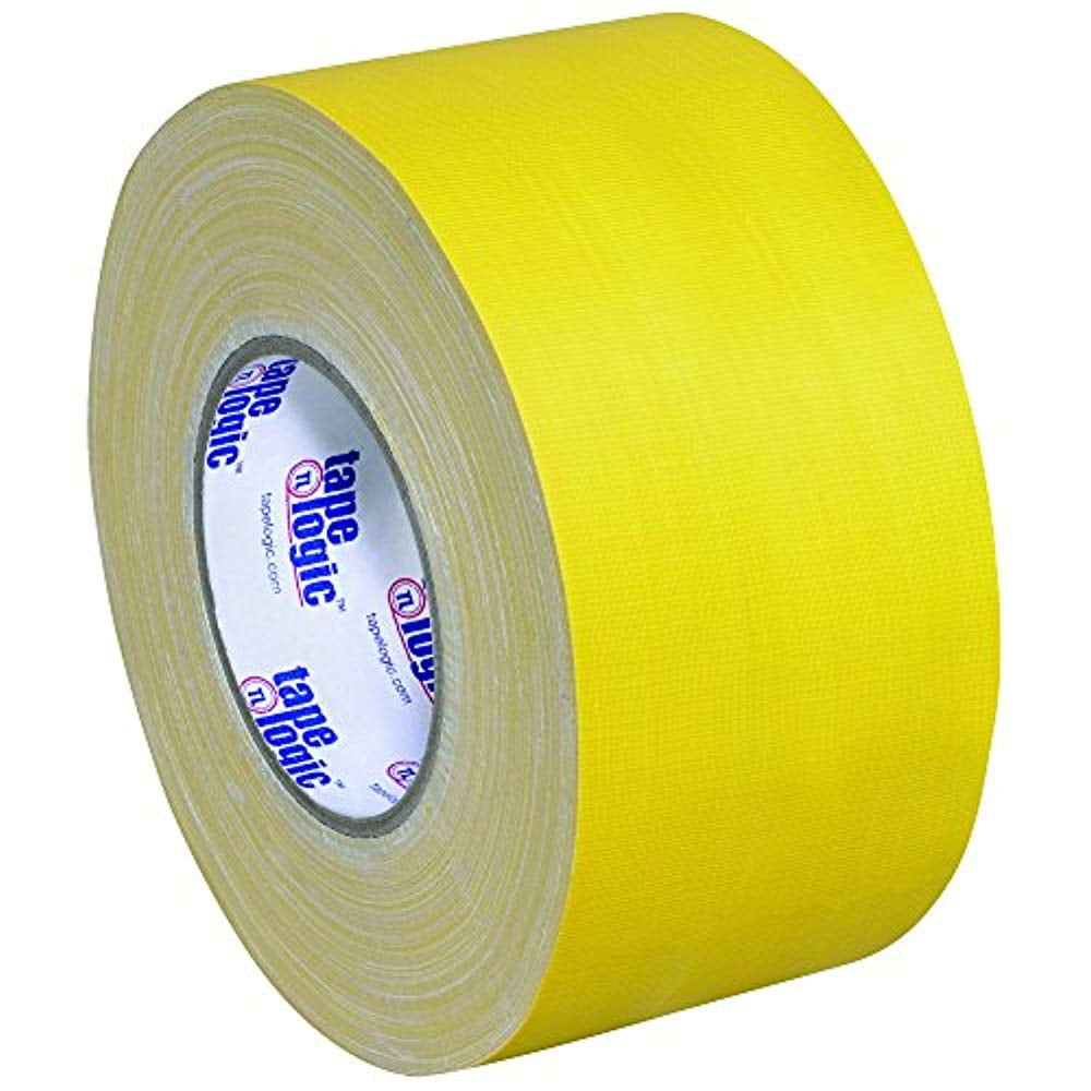 Tape Logic 11 Mil Gaffers Tape Yellow 4" X 60 Yard Roll (3 Pack)