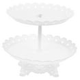 thumbnail image 5 of WHAMVOX White MultiFunction Cake Stand for Home Use Made of PP Material with Strong Structure and Large Capacity 3 Layers, 5 of 8